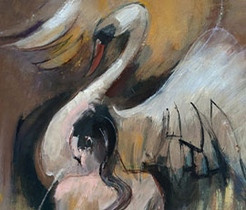 LEDA (tempera, 2010)